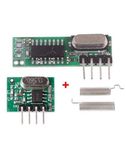 433 Mhz Superheterodyne RF Receiver and Transmitter Modules