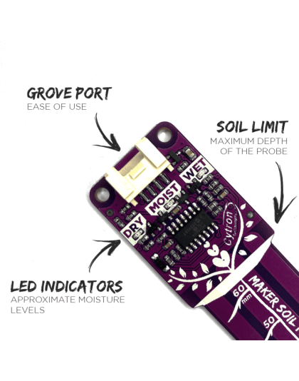 Grove Maker Soil Moisture Sensor (Capacitive)