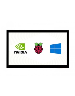 10.1inch Capacitive Touch Screen LCD (E), 1024×600, Fully Laminated