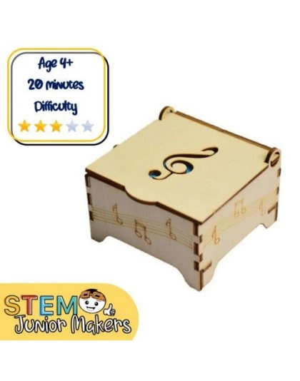 DIY Wooden Music Box STEM Kit