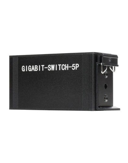 Industrial 5P Gigabit Ethernet Switch, Full-Duplex 10/100/1000M, DIN Rail Mount