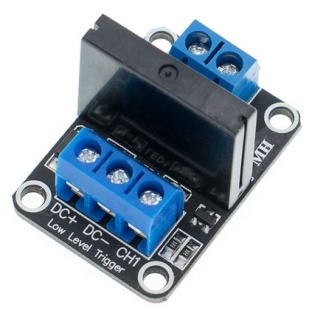 Low Level 5V 1 Channel Solid State Relay Module SSR G3MB-202P 240V 2A Output with Resistive Fuse