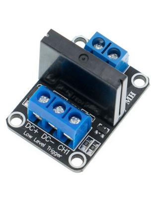 Low Level 5V 1 Channel Solid State Relay Module SSR G3MB-202P 240V 2A Output with Resistive Fuse