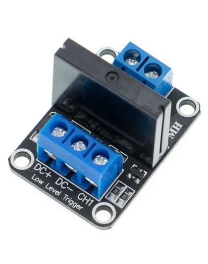 Low Level 5V 1 Channel Solid State Relay Module SSR G3MB-202P 240V 2A Output with Resistive Fuse