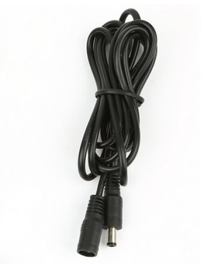 DC Power Cable 5.5 x 2.1mm Female To 5.5 x 2.1mm Male extension 1m
