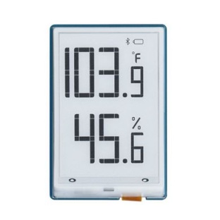 1.9inch Segment E-Paper Module, 91 Segments, I2C Bus, Ideal for Temperature and humidity meter, Humidifier, Digital Meter