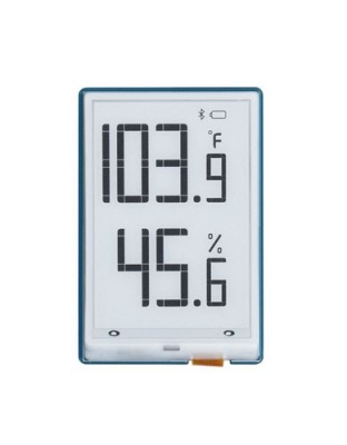 1.9inch Segment E-Paper Module, 91 Segments, I2C Bus, Ideal for Temperature and humidity meter, Humidifier, Digital Meter