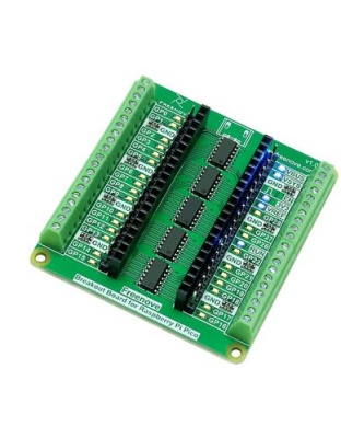 Freenove Breakout Board for Raspberry Pi Pico / Pico H / Pico W, Terminal Block Shield with Pin Header, GPIO Status LED