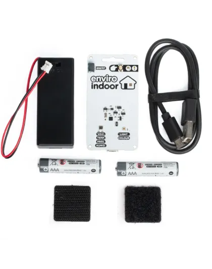 Enviro Indoor (Pico W Aboard) with accessories