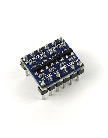 4-Channel Logic Level Shifter - Pre-soldered Headers