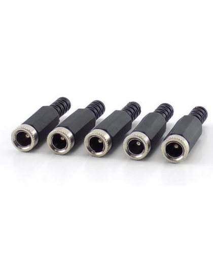 5.5 x 2.1mm DC Female Solder Barrel Connector jack