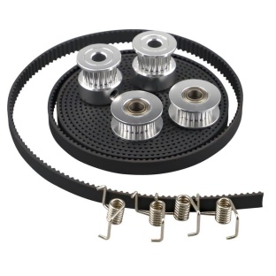 2M GT2 20 Teeth Belt with Aluminium Timing Pulleys 