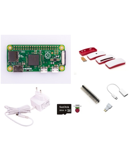 Raspberry Pi Zero 1 W Essentials Kit(WiFi)