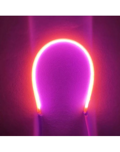 Pink DC3V 300mm Warm Retro Edison Bulb LED Flexible Filament