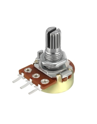 Potentiometer single turn carbon linear PCB 10K