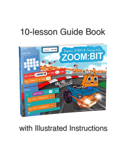 ZOOM:BIT Robot Car Kit for micro:bit (micro:bit not included)