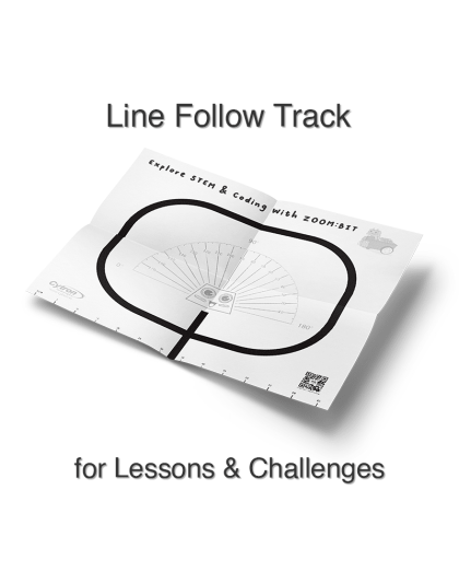 ZOOM:BIT Robot Car Kit for micro:bit (micro:bit not included)