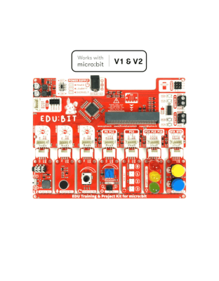 EDU:BIT Training &amp; Project Kit for micro:bit (micro:bit not included)