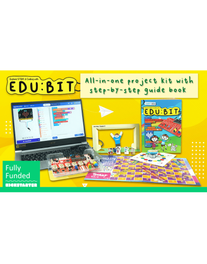 EDU:BIT Training &amp; Project Kit for micro:bit (micro:bit not included)