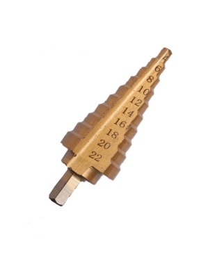 Step Drill HSS 4-22 x 2mm incr (10 step)