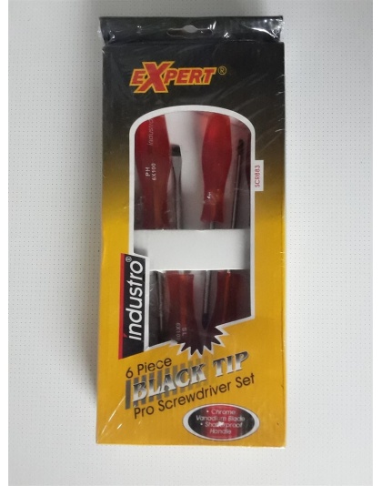 Industro 6 pcs screwdriver set