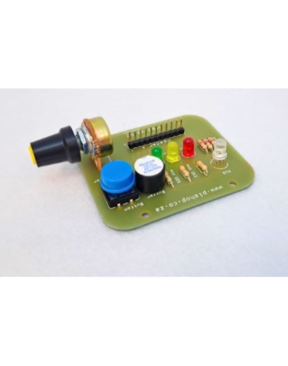 Raspberry Pi Pico, MicroPython and GPIO board MODB for beginners