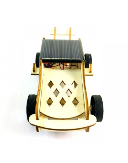DIY Solar Powered Wooden Car STEM Kit