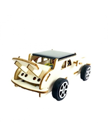 DIY Solar Powered Wooden Car STEM Kit