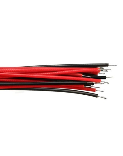 10 units 20cm Wired 5mm LEDs DC 3V Red