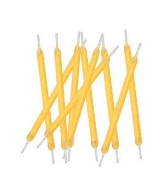 5 pack Edison Bulb LED Lamp Parts DC3V 38mm Neutral White 4000K