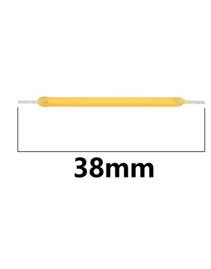 5 pack Edison Bulb LED Lamp Parts DC3V 38mm Neutral White 4000K