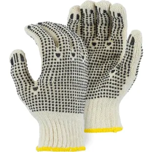 Knitted String Polka Dot Gloves