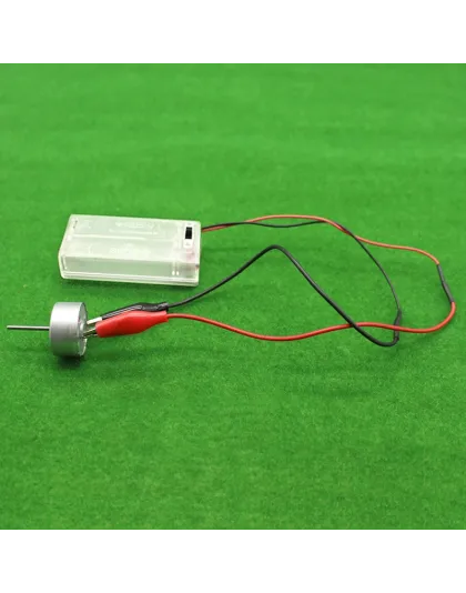 3V 2xAA Transparent Battery Box with Crocodile Clips and Switch