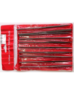 Needle file set DIA 10PC