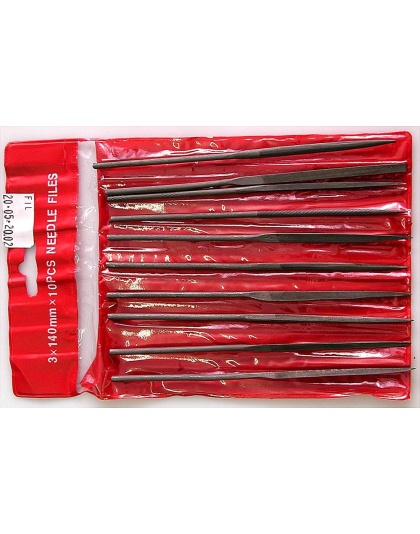 Needle file set DIA 10PC