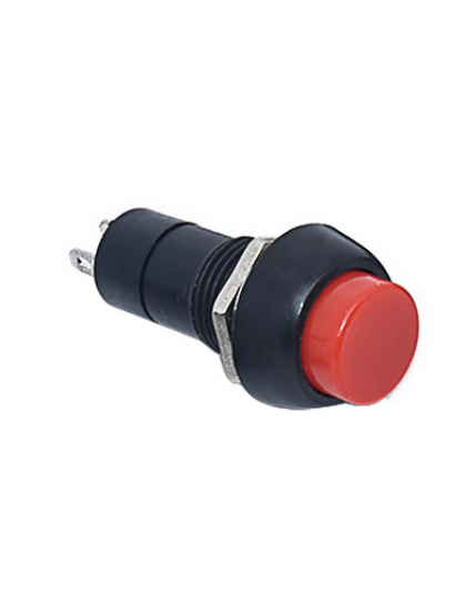 PBS-11B without lock (non latching) 2PIN 12mm Push Button 3A 150V Red