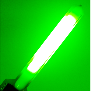 3V DC Meteor Shower LED filament 58mm Green