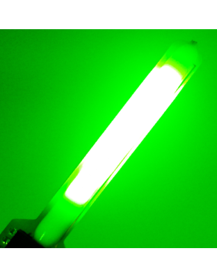 3V DC Meteor Shower LED filament 58mm Green