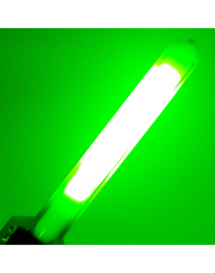 3V DC Meteor Shower LED filament 58mm Green