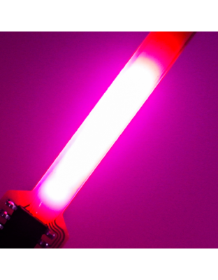 3V DC Meteor Shower LED filament 58mm Pink