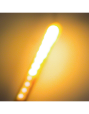 3V DC Meteor Shower LED filament 58mm Yellow