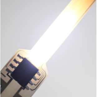 3V DC Meteor Shower LED filament 58mm White