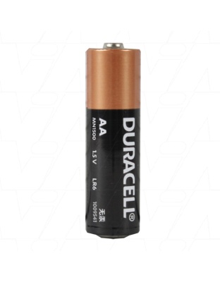 Duracell 1.5V alkaline AA battery - single