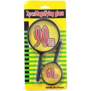 2 pc Magnifying Glass Set