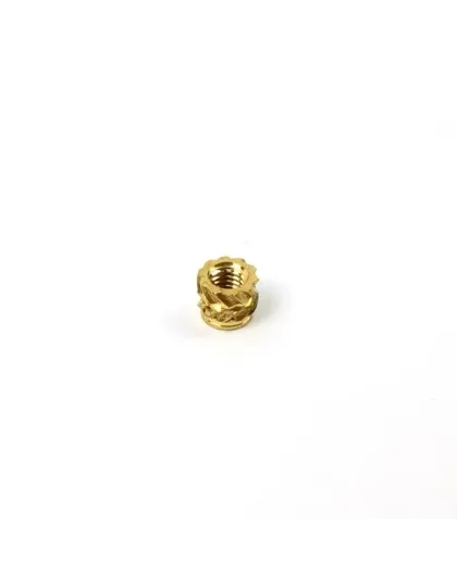 Brass Heat Threaded Inserts Embedment Nut M3xL4xOD5(Loose)