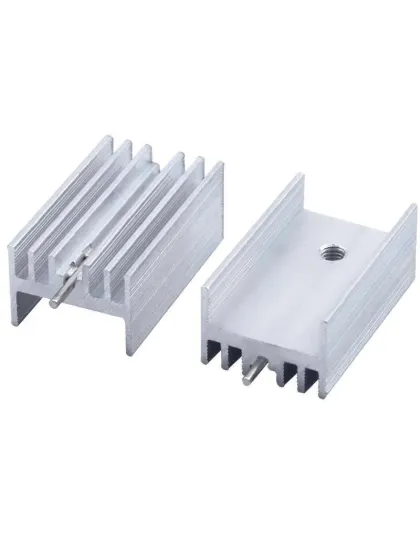 Aluminium HeatSink For TO220 voltage regulator 21x15x11mm