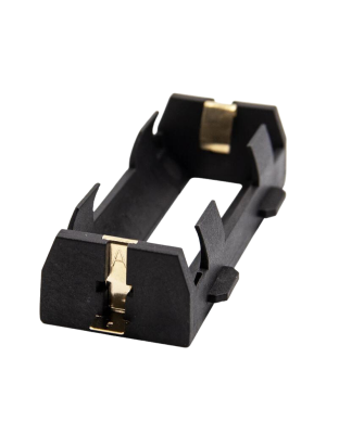 Black Battery Case With Bronze Pins for 26650 3.7V