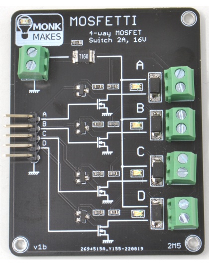 4 channel MOSFETTI switch