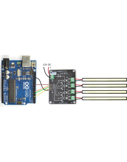 4 channel MOSFETTI switch