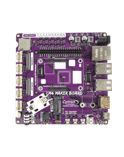 CM4 Maker - Maker’s Carrier Board for Raspberry Pi CM4/CM5
